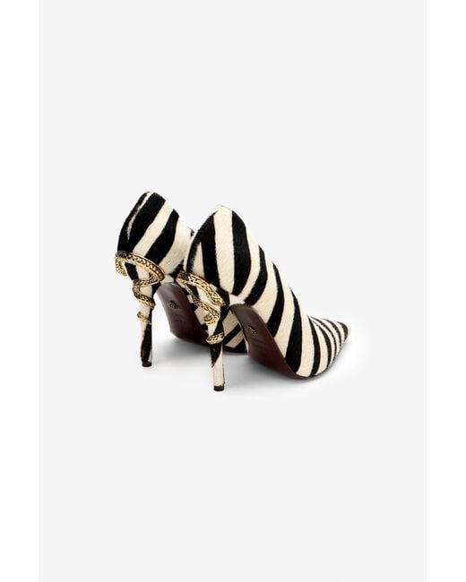 Roberto Cavalli Black Pumps Serpentine