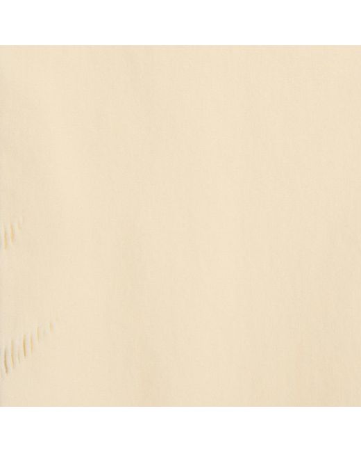 Roberto Cavalli White Ivory Cut-Out Leggings