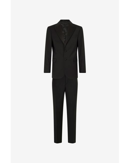 Roberto Cavalli Black Suit for men
