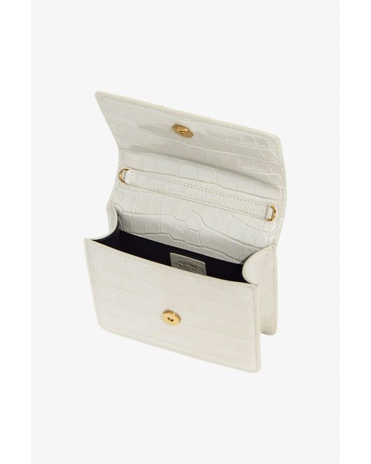 Roberto Cavalli Metallic Medium Roar Bag
