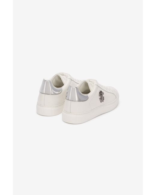 Roberto Cavalli Multicolor Sneaker With Monogram Rc for men