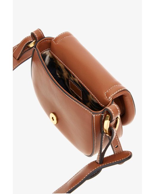 Roberto Cavalli White Fang Bang Shoulder Bag
