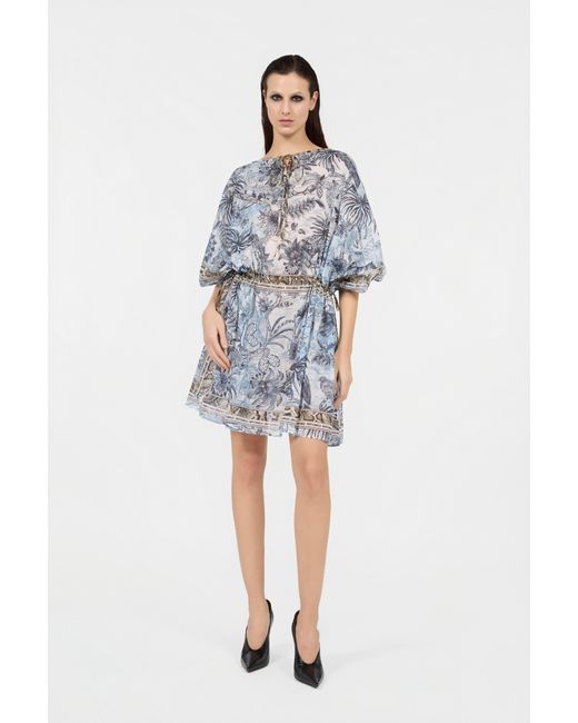 Roberto Cavalli Multicolor Mini Dress