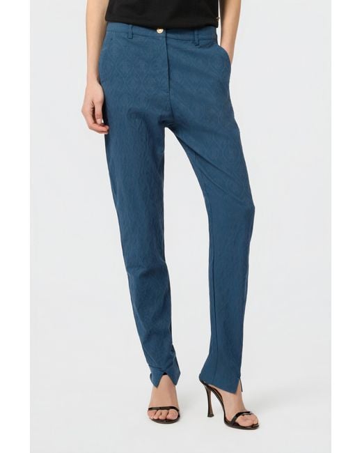 Roberto Cavalli Blue Trousers