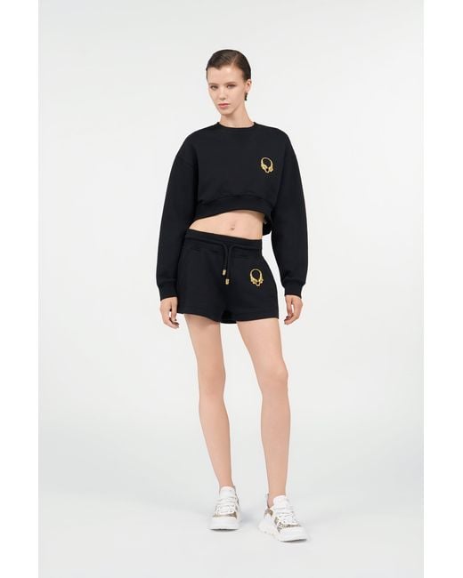 Roberto Cavalli Black Roar Sweatshirt