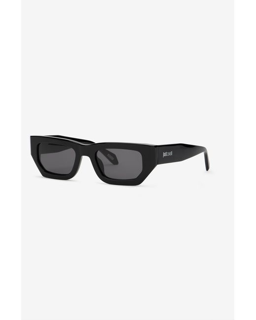 Roberto Cavalli Black Rectangular Frame