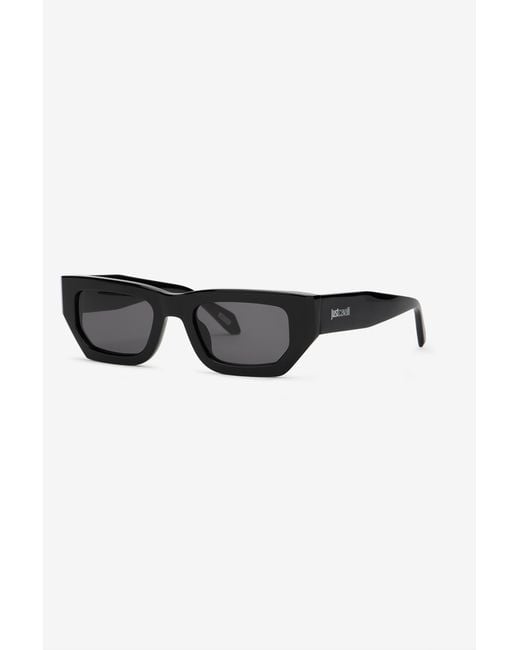 Roberto Cavalli Black Rectangular Frame