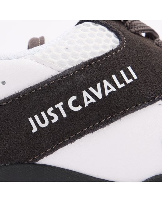 Roberto Cavalli Multicolor Sneakers With Inserts And Logo for men