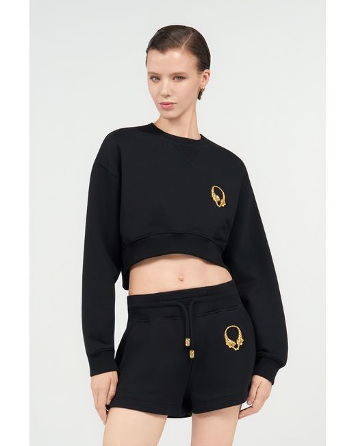 Roberto Cavalli Black Roar Sweatshirt
