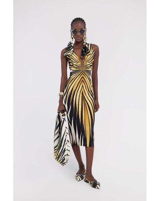 Roberto Cavalli Metallic Dresses