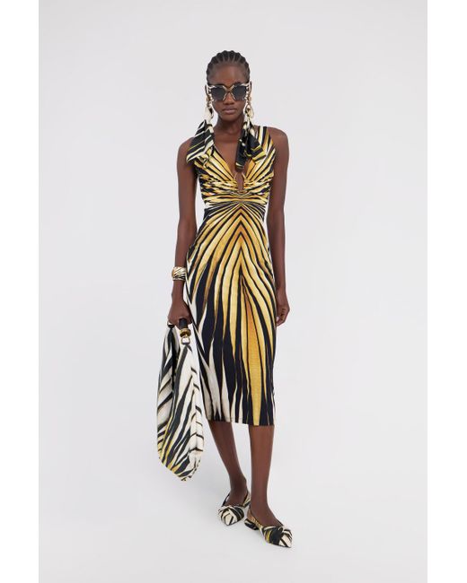 Roberto Cavalli Metallic Dresses