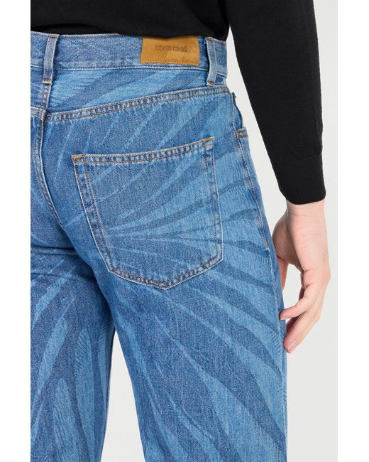Roberto Cavalli Blue Jeans for men