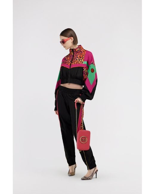 Roberto Cavalli Red Just Cavalli Bomber