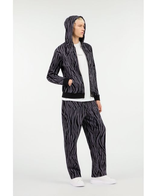 Roberto Cavalli White T-Shirt With Snake Print for men