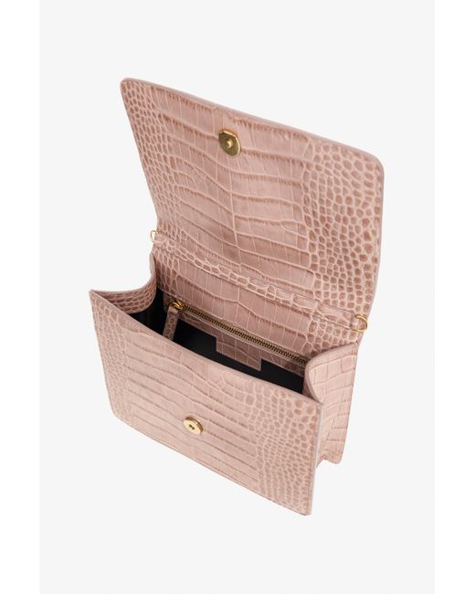 Roberto Cavalli Pink Large Roar Bag