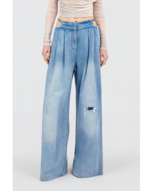 Roberto Cavalli Blue Denim Jeans
