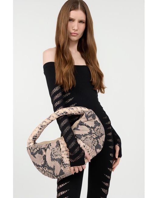 Roberto Cavalli Multicolor Medium Venezia Bag With Print