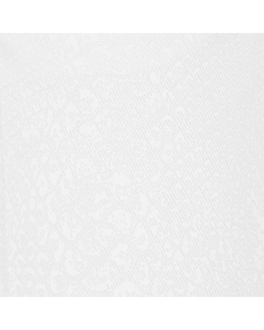 Pantaloni A Gamba Dritta di Roberto Cavalli in White da Uomo
