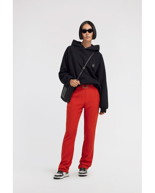 Roberto Cavalli Red Just Cavalli Pants