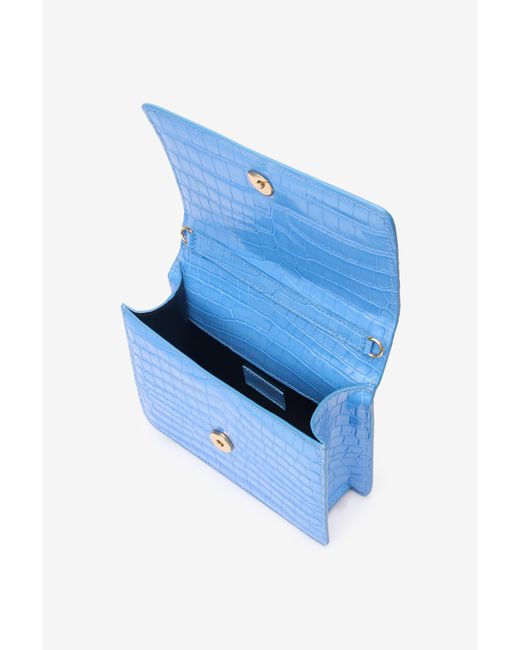 Roberto Cavalli Blue Medium Roar Bag
