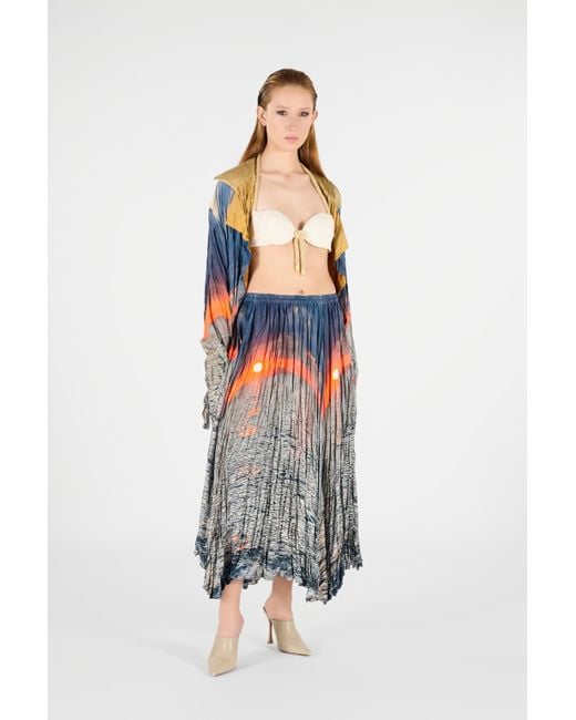 Roberto Cavalli White Top With Rope Detail