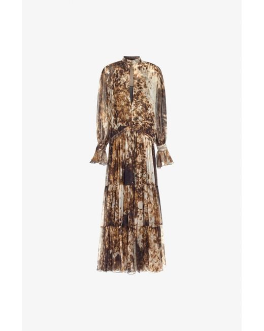 Roberto Cavalli White Appaloosa Print Dress