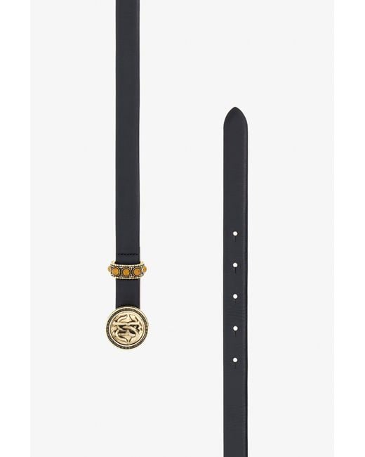 Roberto Cavalli Multicolor Rc Logo Belt