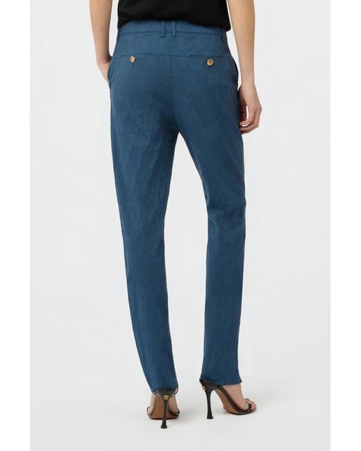 Roberto Cavalli Blue Trousers