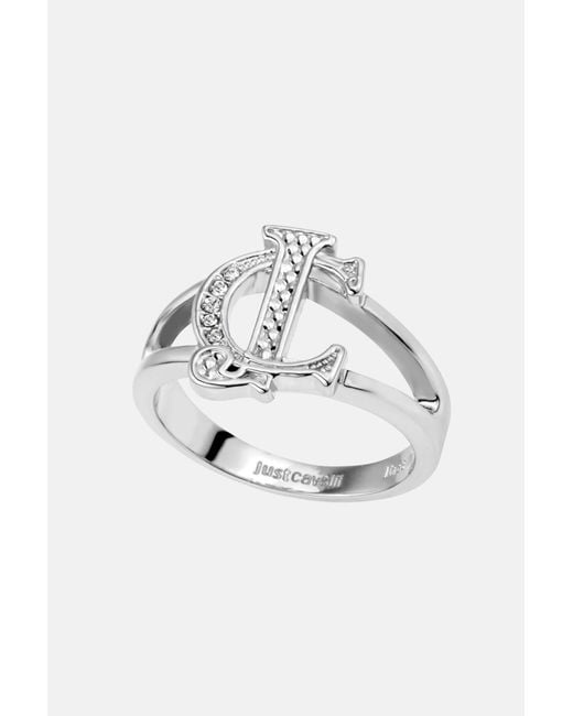 Roberto Cavalli White Just Cavalli Ring