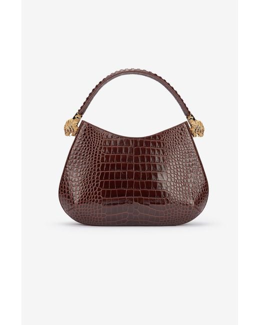 Roberto Cavalli Brown Roar Bag Shoulder Bag