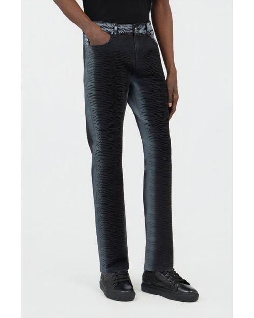 Roberto Cavalli Black Denim Jeans for men