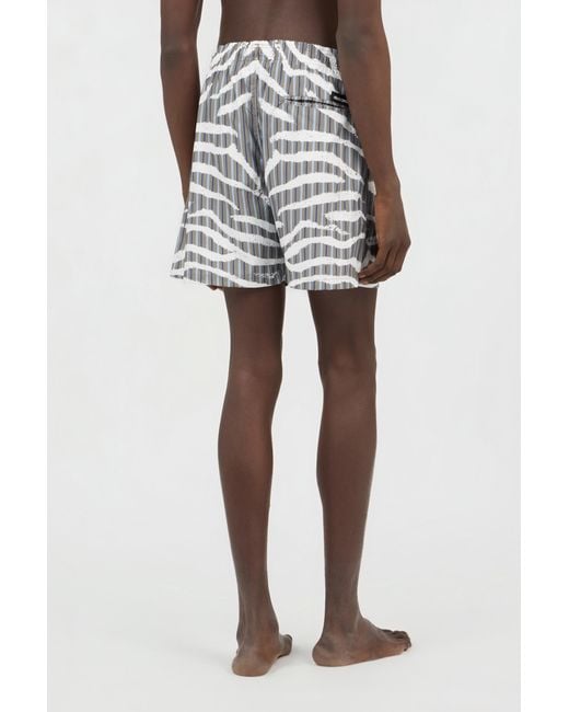 Bañador Gris Roberto Cavalli de hombre de color Gray