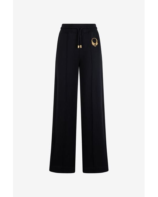 Roberto Cavalli Black Roar Trousers