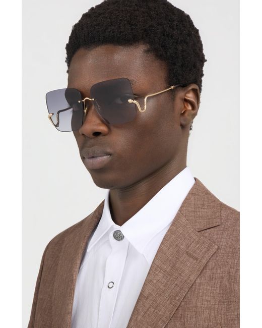 Roberto Cavalli Black Sunglasses