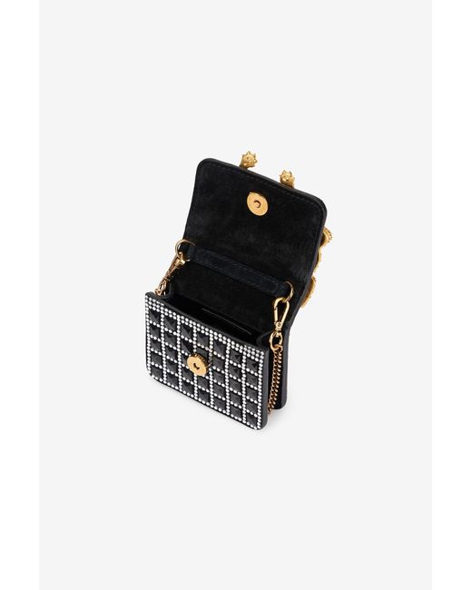 Roar Porta Airpods Bag di Roberto Cavalli in Black