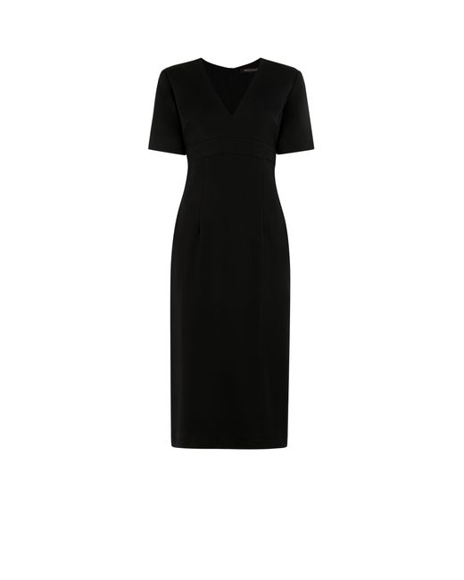 Roberto Cavalli Black V Neck Dress