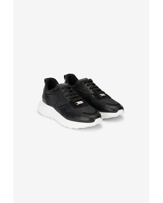 Roberto Cavalli Black Laced Sneakers for men