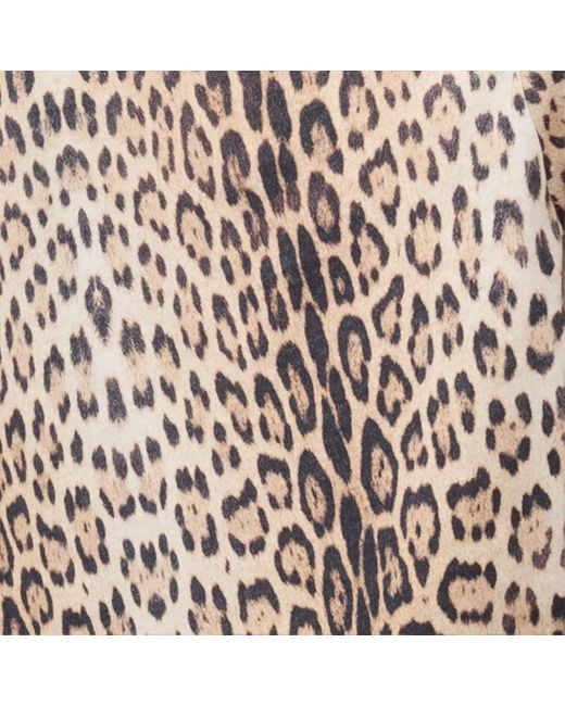T-Shirt À Imprimé Jaguar Roberto Cavalli en coloris White