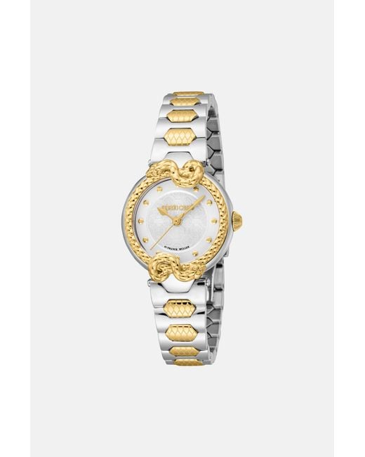Roberto Cavalli White By Frank Muller Snake Core Watch