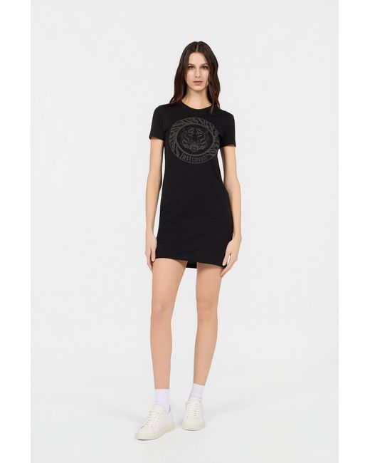 Roberto Cavalli Black Mini Dress
