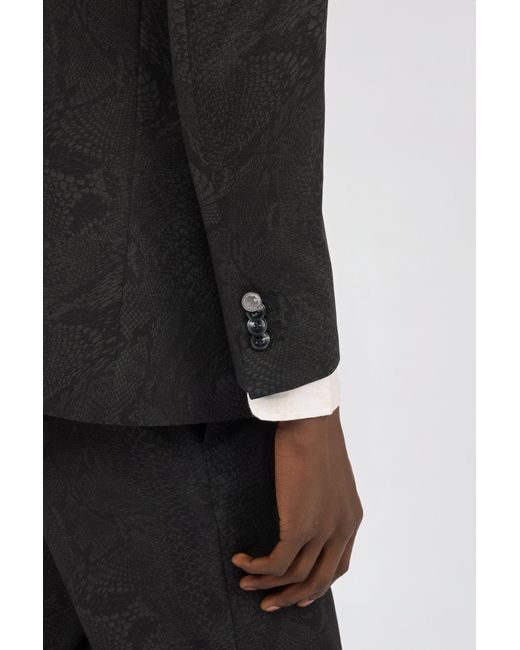 Roberto Cavalli Black Suit for men