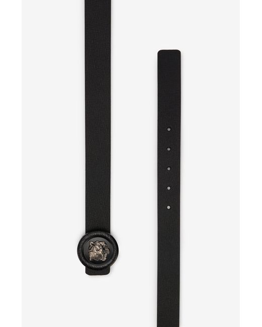 Roberto Cavalli Black Belt for men