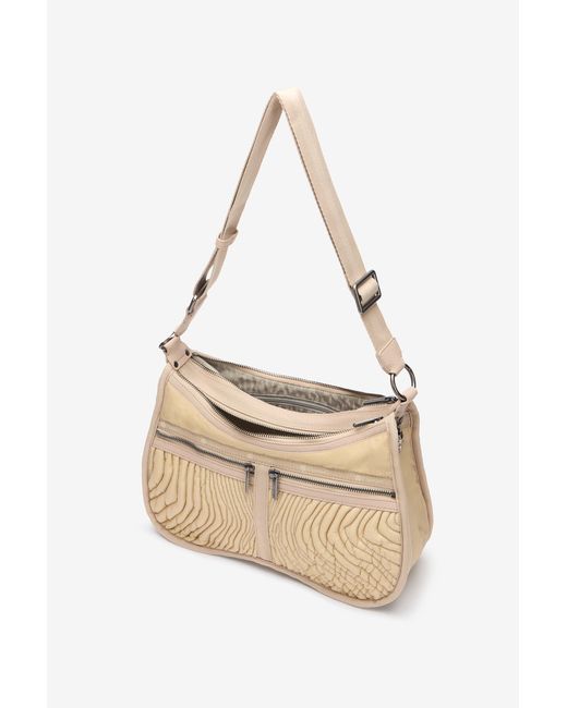 Roberto Cavalli Natural Matelassé Torino Bag