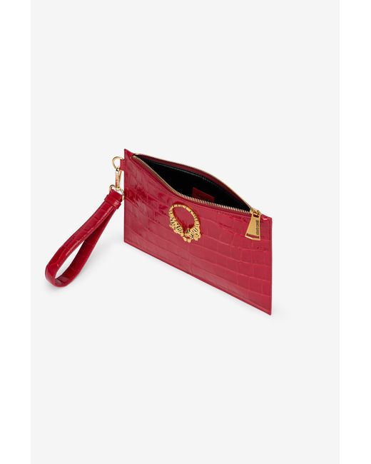 Pouch Roar di Roberto Cavalli in Red