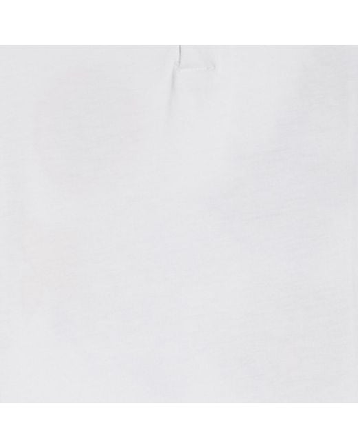 Roberto Cavalli White T-Shirt With Graphic Print for men