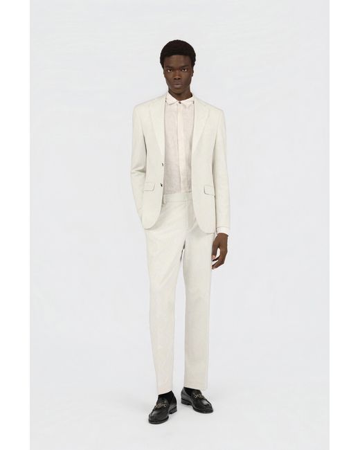 Roberto Cavalli White Suit for men
