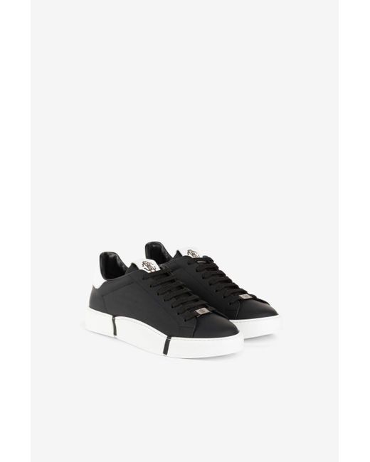 Roberto Cavalli Rc Monogram Sneakers in Black for Men | Lyst UK