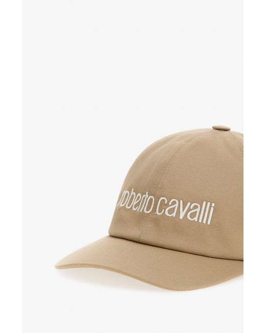 Roberto Cavalli Natural Cap With Logo