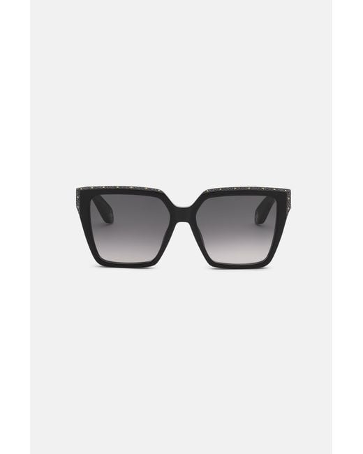 Roberto Cavalli Gray Wide And Femenine Sunglasses