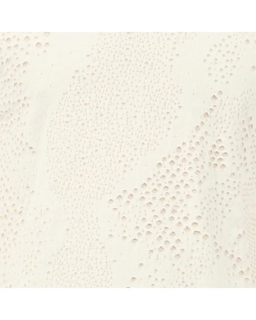 Roberto Cavalli White Top With Python Pattern for men